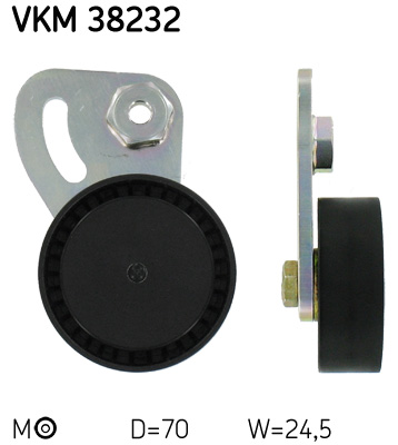 Galet-tendeur de courroie d'accessoires SKF VKM 38232