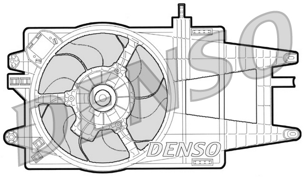 Ventilateur, refroidissement du moteur DENSO DER09032