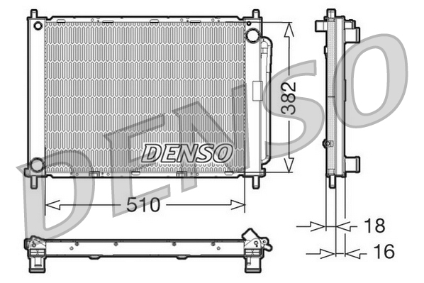 Module de refroidissement DENSO DRM23100