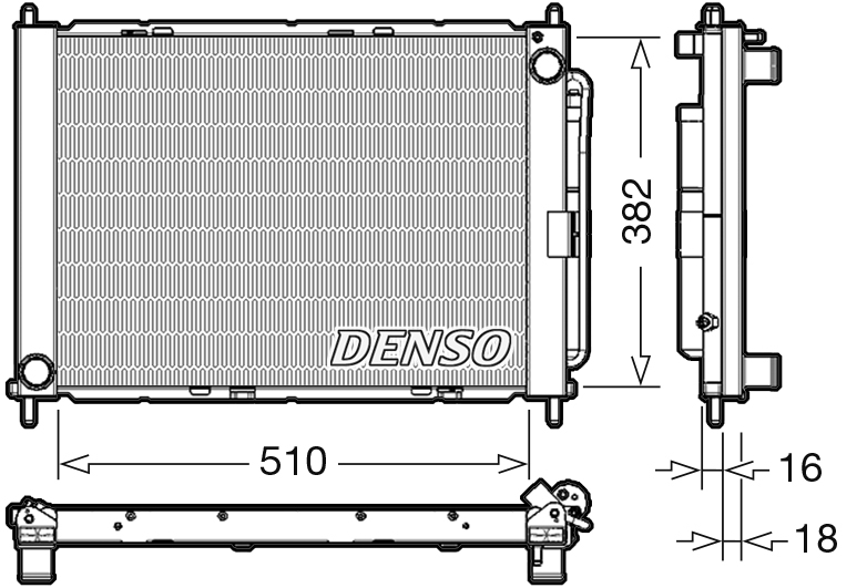 Module de refroidissement DENSO DRM23104